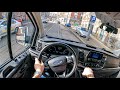 Ford Transit Custom (2.0 EcoBlue 105 HP) | POV Test Drive #694 Joe Black