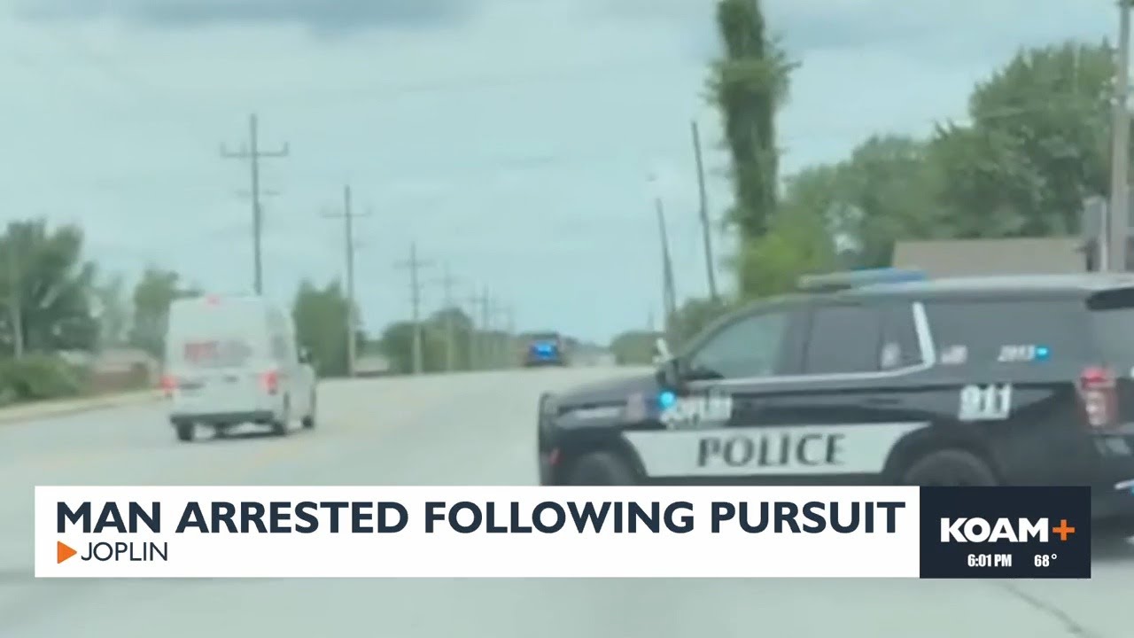 Man arrested following pursuit - YouTube