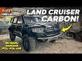 BIKIN LAND CRUISER 200 SERINGAN FORTUNER! BODY PAKAI CARBON. | DIRT CARVLOG #542