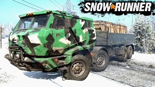 Crossing the Ice - SnowRunner | #17 screenshot 5