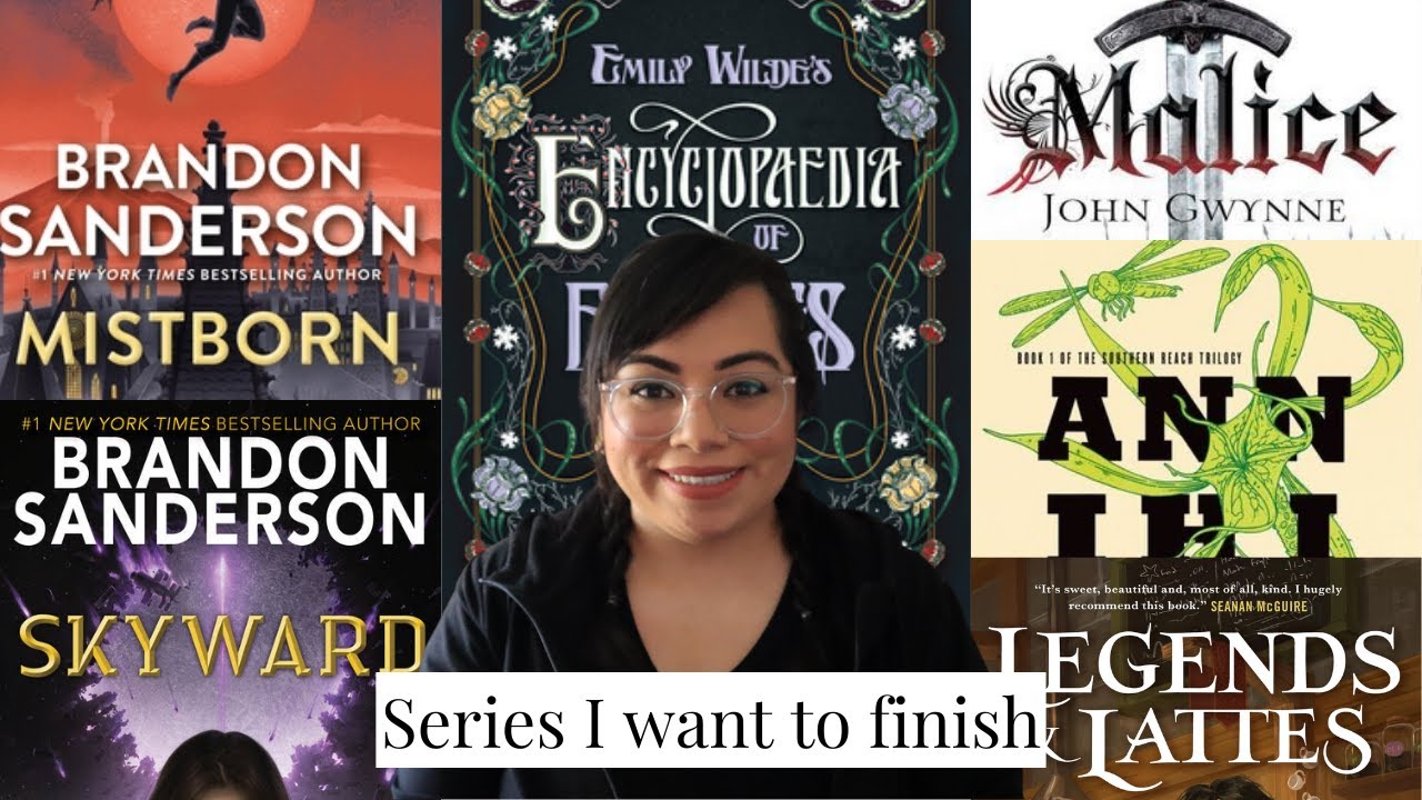 Book Series I want to finish this year