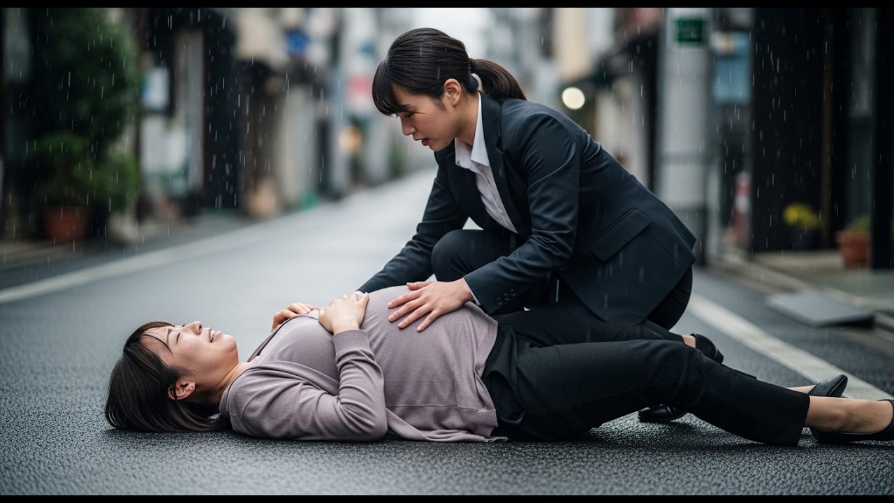 街中で倒れた妊婦を助け商談に遅れたOL。翌日、社長室に呼び出されて…