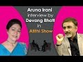 Best bollywood indian actress aruna irani interview by devang bhatt