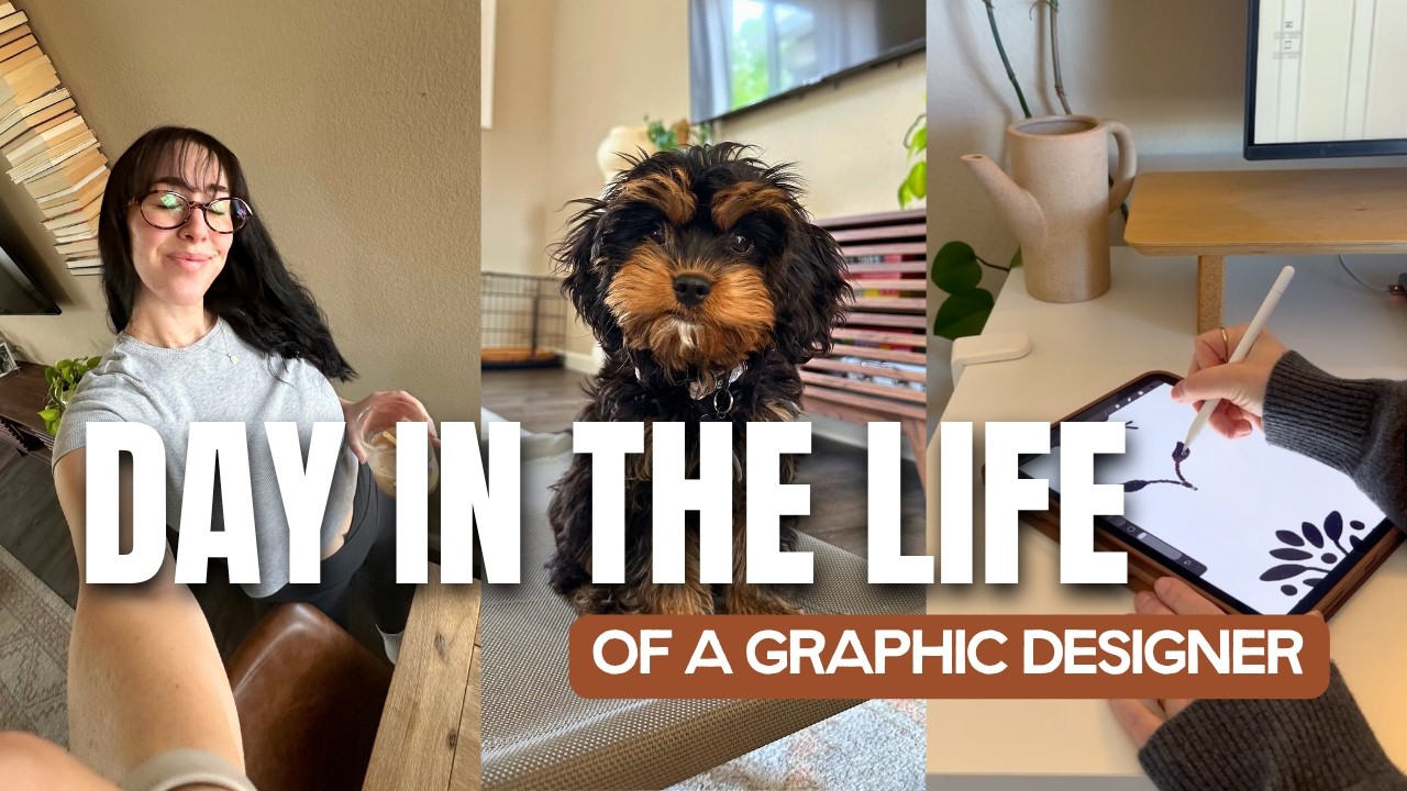 Day in the Life of a $100K+ Graphic Designer (Client Website & Patreon Updates)