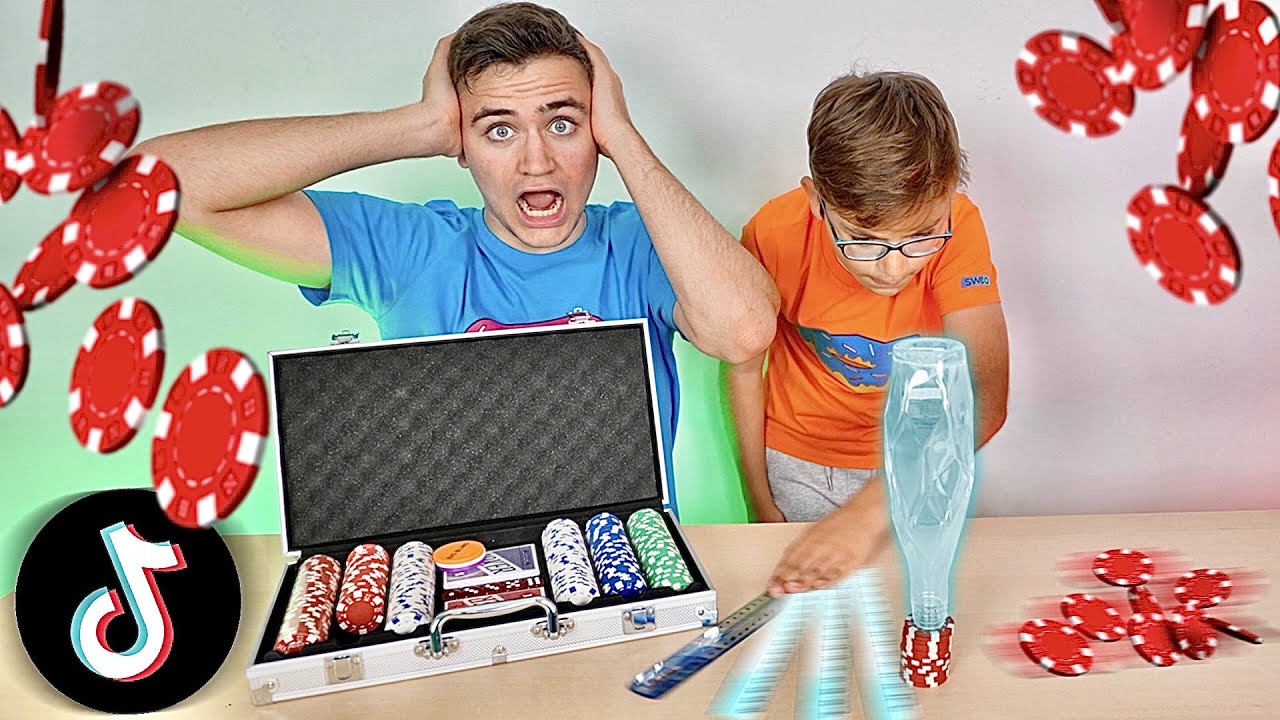 Poker chip challenge! YouTube