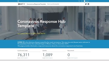 Quickly Create a Coronavirus Response Site for your Organization Using ArcGIS Hub and ArcGIS Online