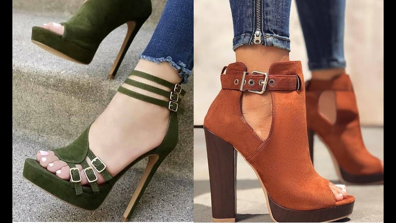 اجدد احذية نسائية كعب عالي 2019 ألوان روووووعة