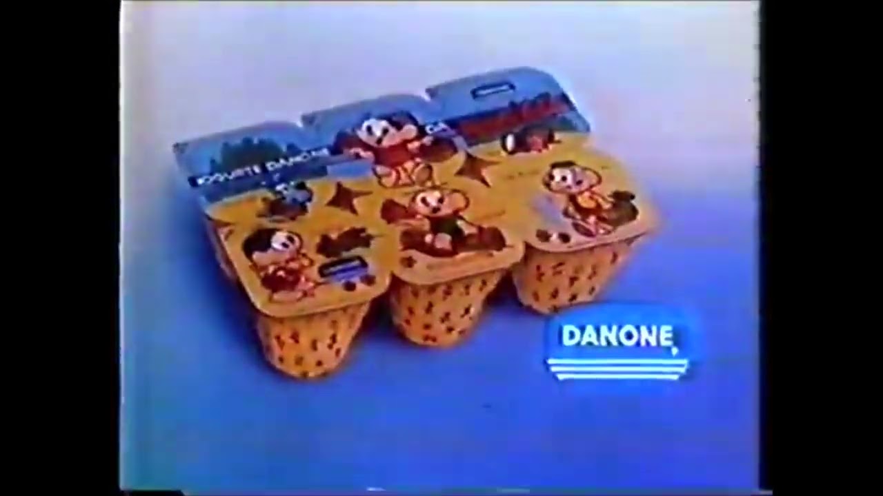 1985 - Comercial Iogurte da Mônica - Danone
