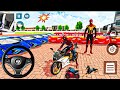 😘Indian Thift Auto Simulator🤩Indian Showroom Purchase🥰Modified Lexriy police tank train And Bike
