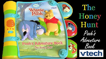Winnie the Pooh Vtech Disney Story Poohs Adventure Book - The Honey Hunt