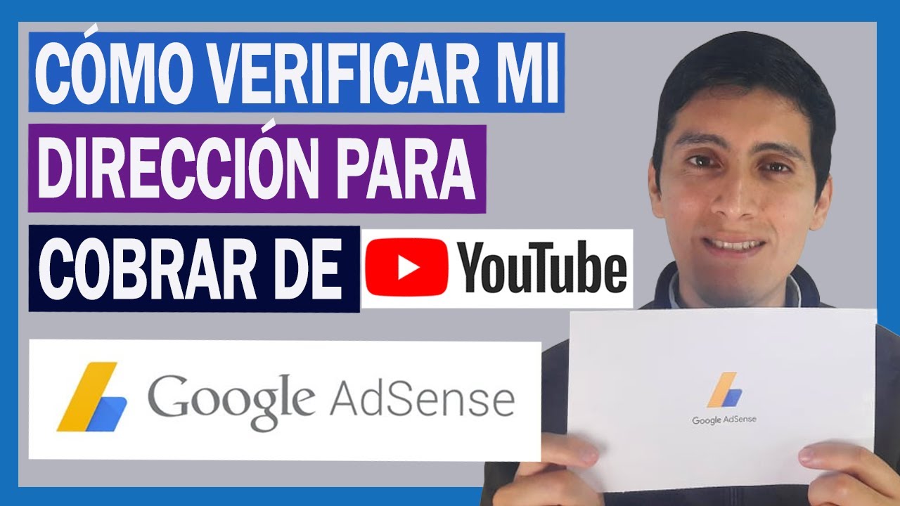  C MO Verificar Mi Direcci n Para Cobrar De YOUTUBE Este 2021 Google 