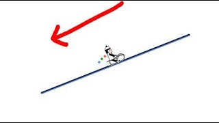 Line Rider But it's Backwards