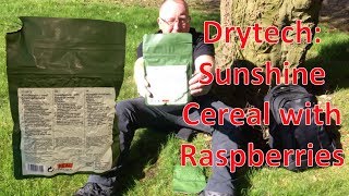 Eating 8 YEAR OLD Drytech: Sunshine Cereal with Raspberries