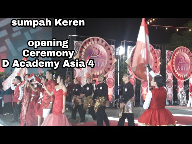 OPENING CEREMONY D'ACADEMY ASIA 4 | VLOG class=