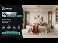 Modern Bedroom SketchUp Model | Download Ready-to-Render Scene