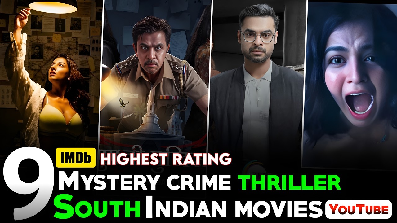 Top 9 Best South Indian Suspense Thriller Movies in Hindi 2026|South ...