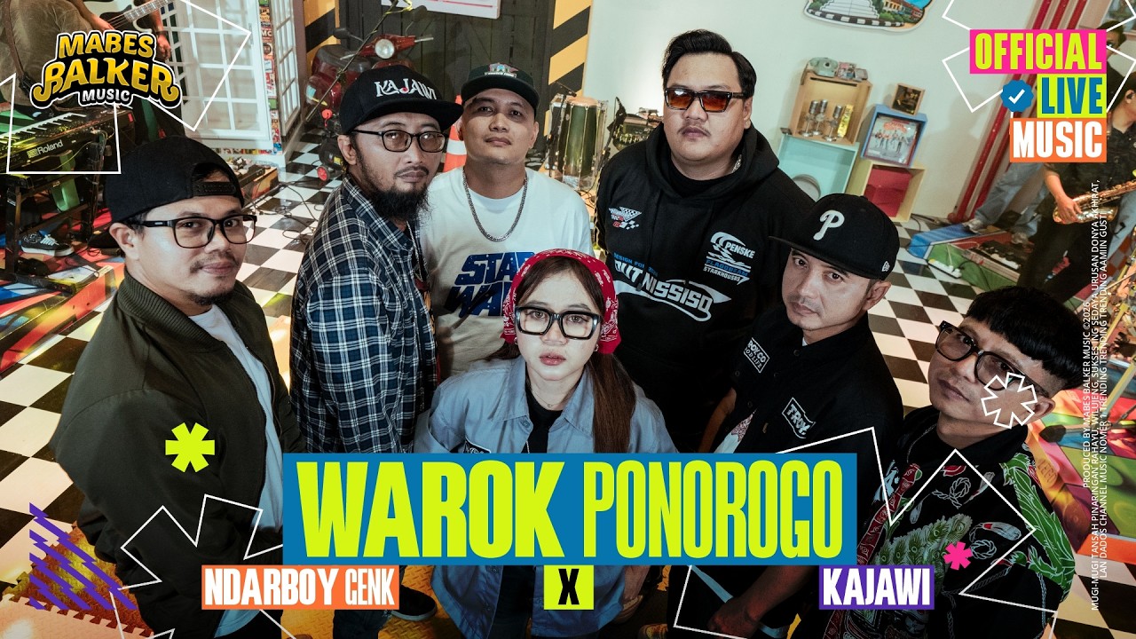 Warok Ponorogo - Ndarboy Genk x Kajawi (Official Live Music) Kuwi wis kondang kaloka
