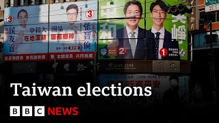 Taiwan to go to polls in presidential election that could test China relations | BBC News screenshot 2