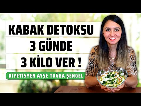 Kabak Detoksu ile Zayıfla - 3 Günde 3 Kilo Ver - Diyetisyen Ayşe Tuğba Şengel