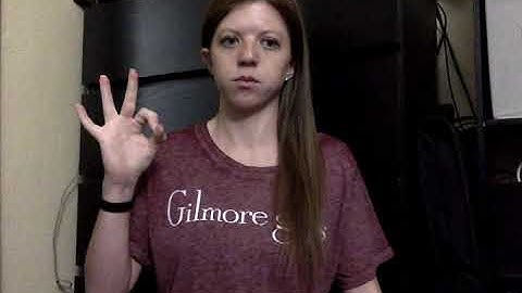 ASL 101 Lesson 2 Assignment 2