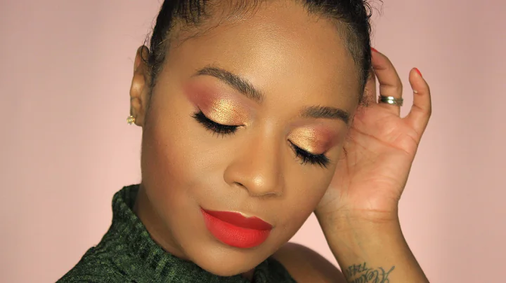 Bronze Eye Makeup Tutorial + Full Glam | Gloria Ja...