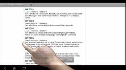 MyTopo Maps for Android Tutorial: Smart Paste