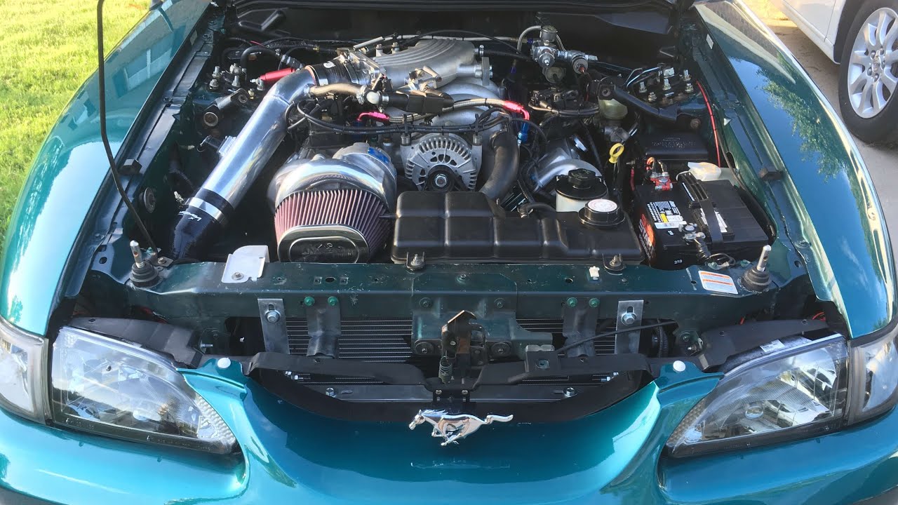 420WHP Supercharged 2V Dyno and Pulls 1996 Mustang GT