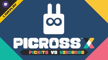 [Rediff][LivePlay] Picross X: Picbits vs. Uzboross (Switch)