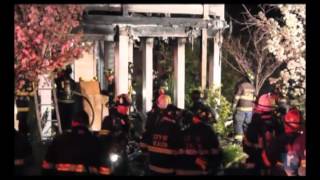 RAW VIDEO: Fire destroys Beacon home, 3 injured