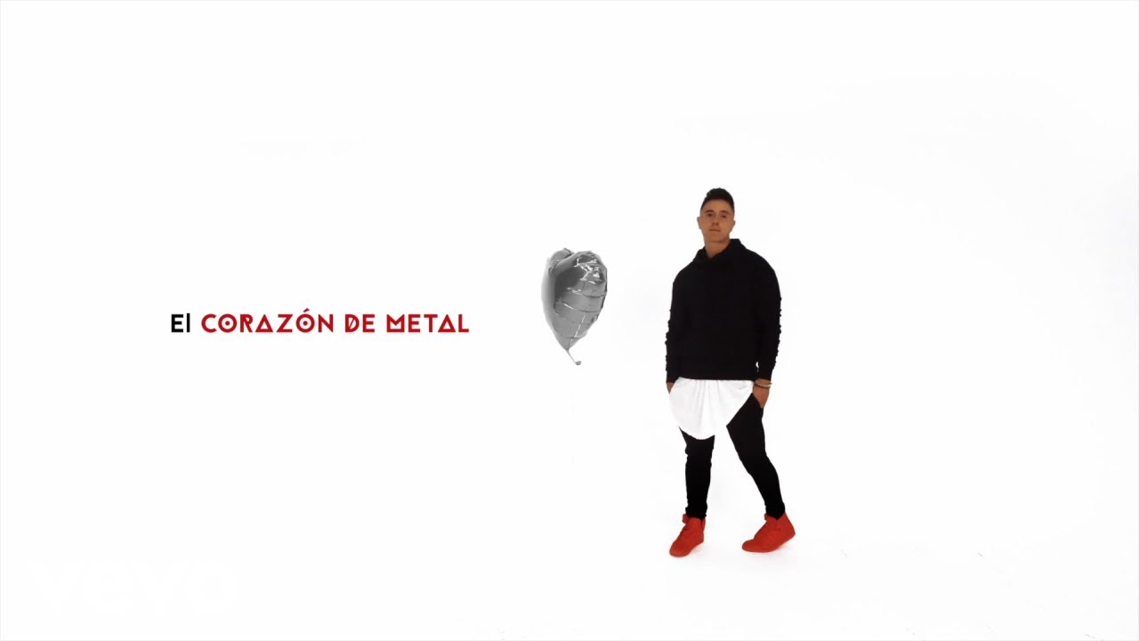 Joey Montana - Corazón De Metal (Lyric Video) acordes