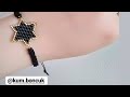 Yıldız miyuki bileklik/tuğla tekniği/Star miyuki bracelet/Звездный браслет в технике кирпича