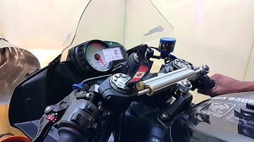 ZX6R Test Run starting with Launch Control