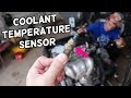 COOLANT TEMPERATURE SENSOR LOCATION REPLACEMENT 2.4 CHRYSLER 200, RAM PROMASTER CITY, FIAT 500X TORO