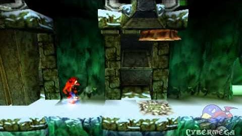 Crash Bandicoot 2 - Cortex Strikes back Part 7 Snow Go Red Gem & Snow Biz