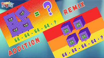 NUMBERBLOCKS 4 COMPILATIE VAN HET OPTELLEN VAN DEZELFDE GETALLEN | DUBBELE GETALLEN OPTELLEN | LE...