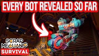 Scrap Mechanic Survival: Every New Bot Planned for 1.0 (So Far)
