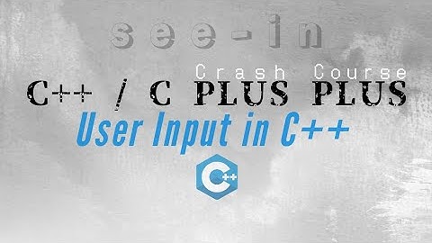 user input in c++ (cin)