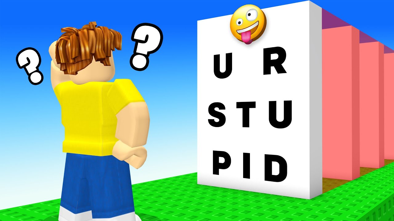 Can YOU Guess The Gibberish in Roblox? - YouTube