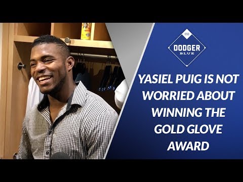 Yasiel Puig Thankful For Dodgers Fans, Not Worried About Winning Gold Glove Award