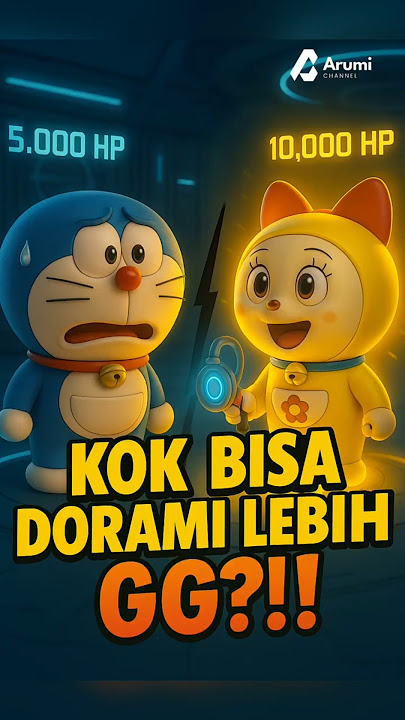 Dorami Lebih Kuat dari Doraemon?😱#doraemon #dorami #shorts