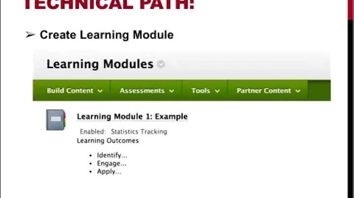 Blackboard Online Learning Modules (Lara Madden)