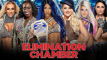 WR3D 2K20  MATCH CARD OF PPV ELIMINATION CHAMBER
