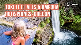 Toketee Falls and the Umpqua Hot Springs, Oregon (stuck in the forest!!)