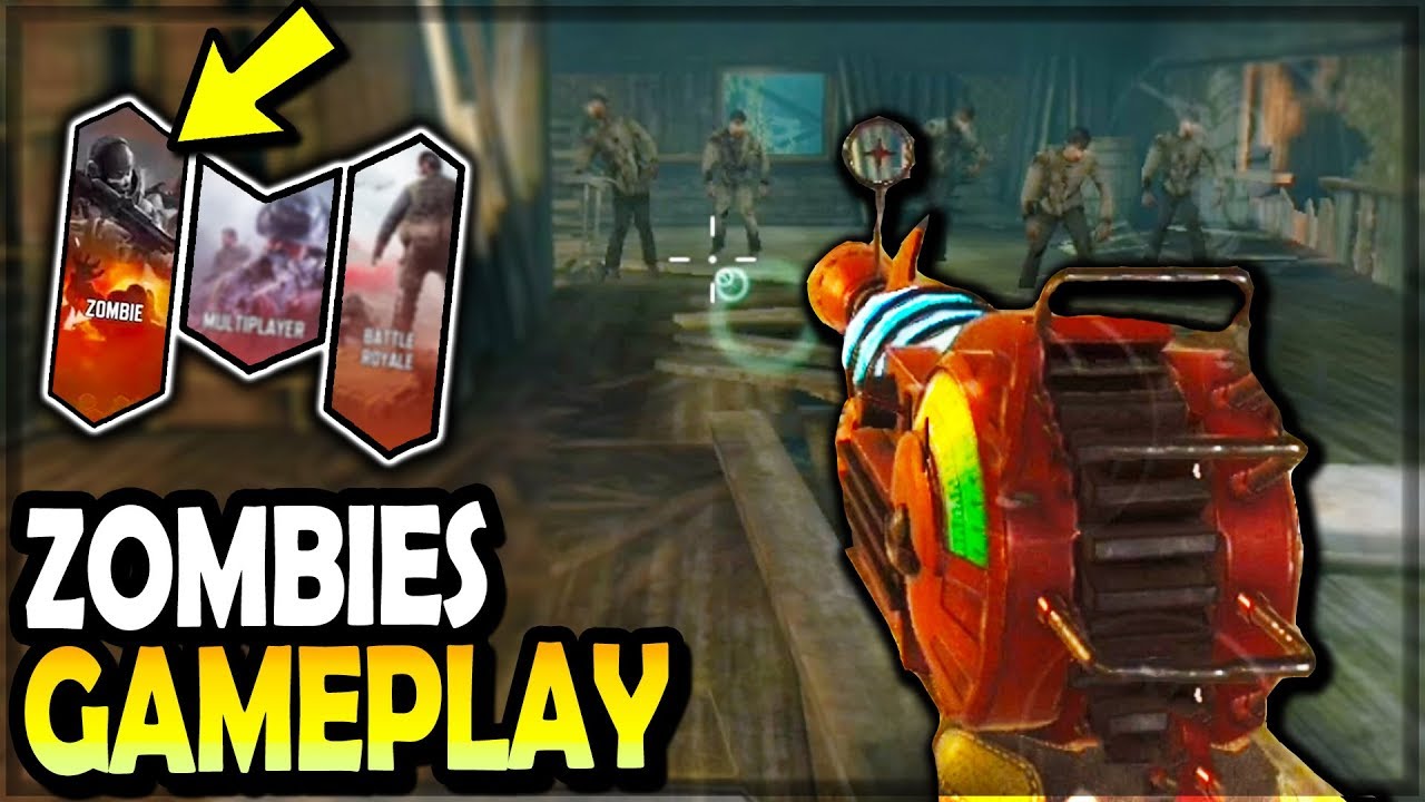 CALL OF DUTY MOBILE ZOMBIES IS HERE!! (FIRST MISSION, New RAID Gamemode,  SHI NO NUMA GAMEPLAY) - 