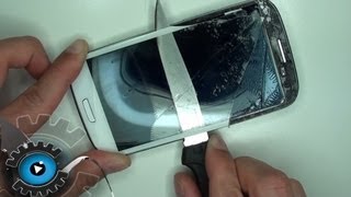 24 Stunden Display Reparatur Samsung Galaxy S3 I9301 Neo Glas Reparatur Schwarz 