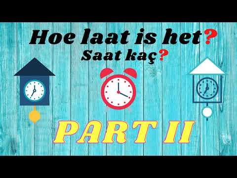 Video: Hoe laat is die amas?