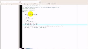 aula 971 Algoritmos e Logica de programação   Exerc Troca Valores no C