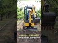 Compact excavators are versatile enough for both construction projects and farm work—practical