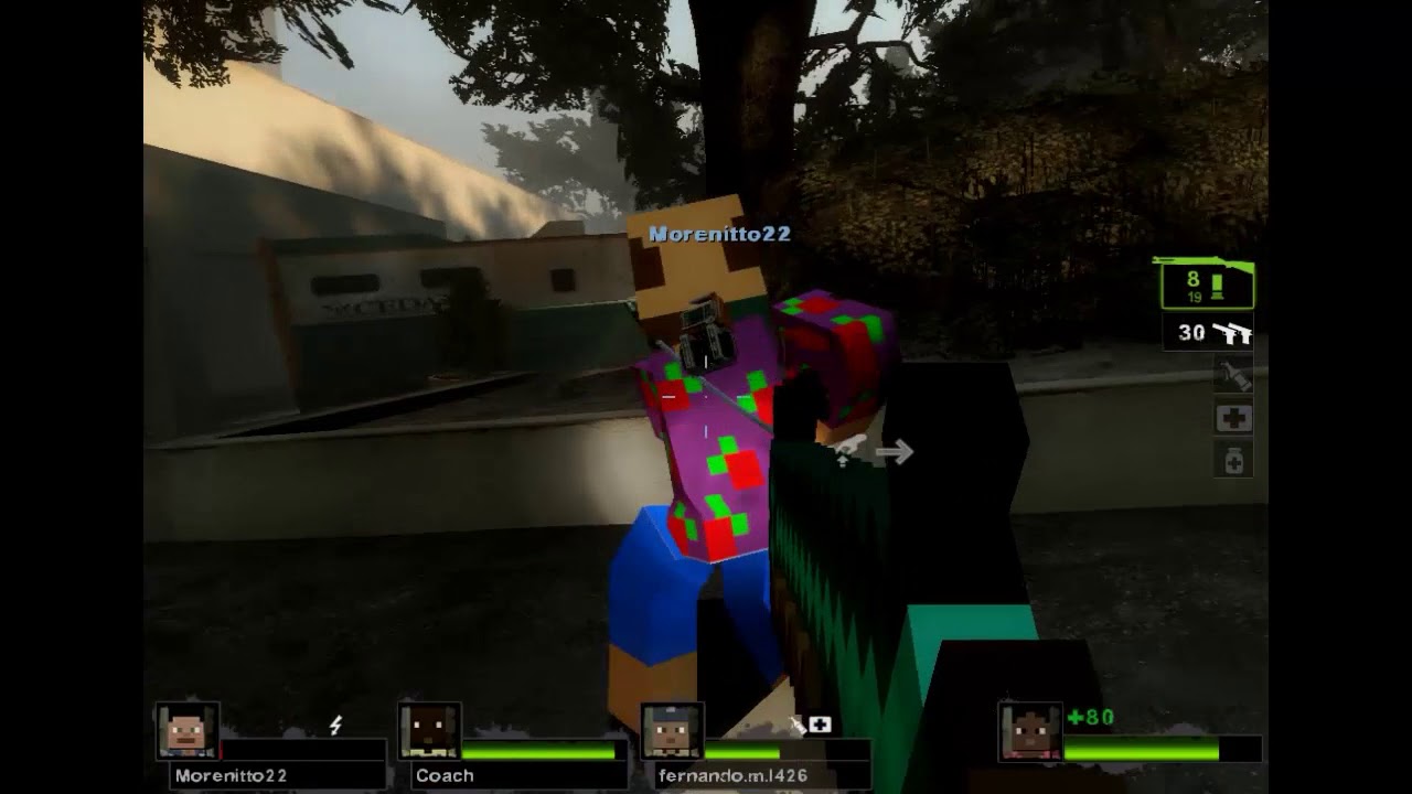 APOCALIPSI ZOMBIE LA ZAGA CON MORENITO22 Y PAPITAMC.