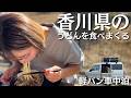 小さな軽バンで車中泊しながら、本場のうどんを食べまくる香川旅!